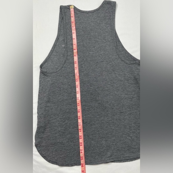 Old Navy Gray Love Wins Tank Top Size Medium - Picture 6 of 7